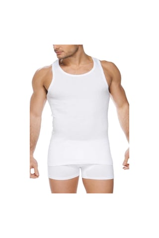 6 Adet Güryıldız Erkek Penye Atlet Büyük Beden Beyaz 24001 001