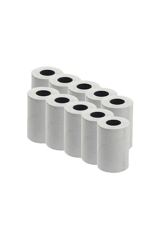 Şeylişeyler - Termal Yazar Kasa Ve Pos Rulosu 56x12 Mm 10 Paket 100 Adet
