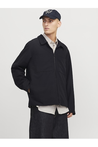 Erkek Gömlek Yaka Ceket - Perfect - 12270677 Black Siyah