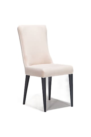 Modalife Megan Salon Yemek Mutfak Sandalyesi Krem