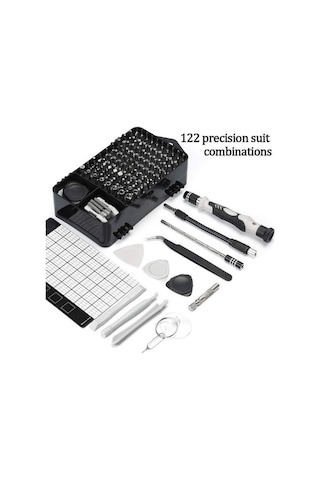 Ganzhoushop Tornavida Seti Parça Hassas Fonksiyonlu Çok 122 İe