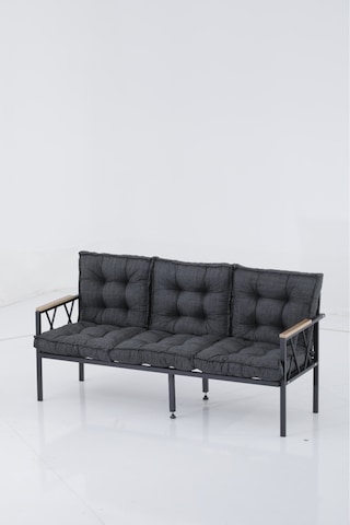 Ard & Garden Miray 3+1+1 Masalı Koltuk Takımı, Balkon Takımı,balkon Mobilyaları,çay Seti, Metal Kanepe, Masa Seti Antrasit