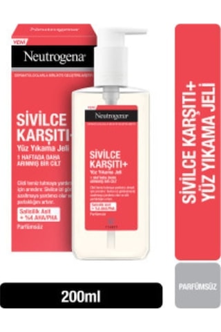 Neutrogena Sivilce Karşıtı Plus Temizleme Jeli 200 ML