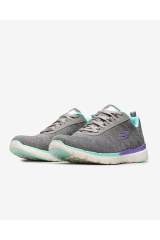 Skechers Kadın Gri Spor Ayakkabı 149008 GYMT Gri