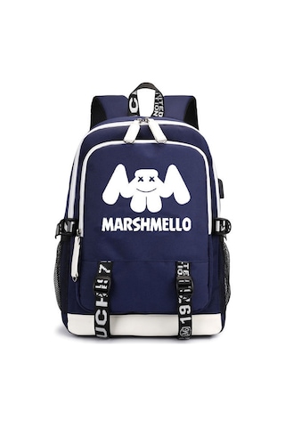 Wezone Marshmello Sırt Çantası, Elektronik Müzik Tasarımı, Dayanıklı Ve Şık, Ofis İçin Mükemmel Çözüm Çok Renkli