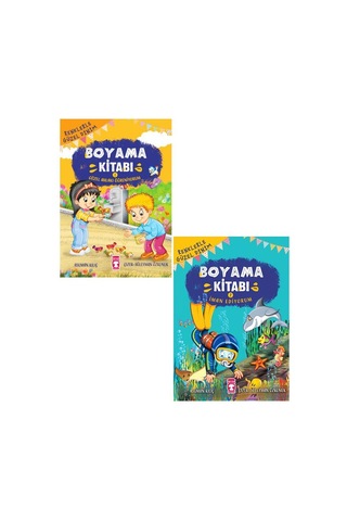 '+5 Yaş Renklerle Güzel Dinim Boyama Kitabı (Timaş Çocuk)