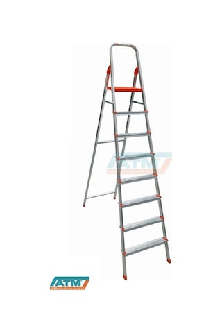 ALMERA 7+1 TEK ÇIKIŞLI ALUMİNYUM MERDİVEN