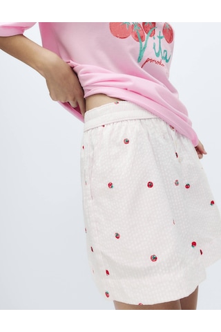 Marks & Spencer Desenli Pijama Altı T37003512S Pembe Mix
