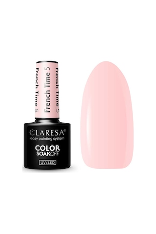Claresa Kalıcı Oje French Time Yarı Şeffaf Pembe 05 5gr