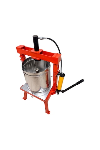 Zentra Pistonlu Paslanmaz Çelik Meyve Sıkma Presi 50 Litre