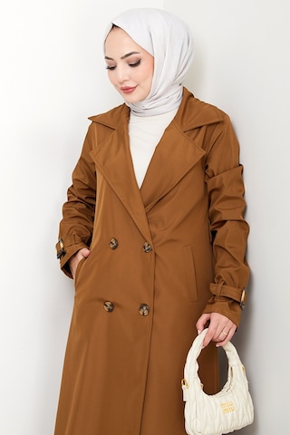 Tam Boy Su Geçirmez Trenç 1596 - Taba Taba