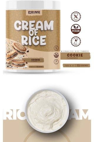 Prime Nutrition Cream Of Rice 750 Gram Cookie Kurabiye Aromalı