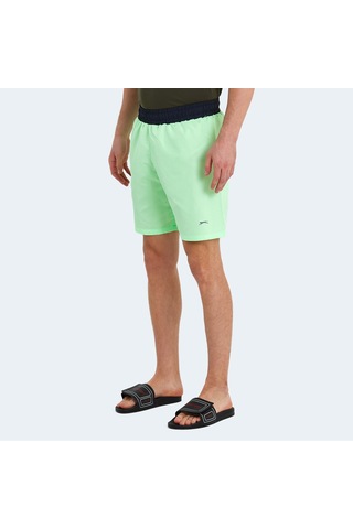 Slazenger RASMUS IN Erkek Cepli Deniz Şortu Yeşil Mayo