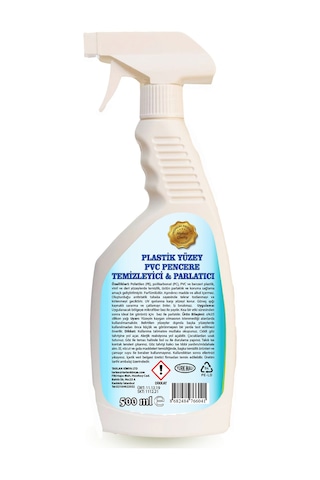 Terlans Plastik Yüzey PVC Pencere Parlatıcı Temizleyici 500 ML