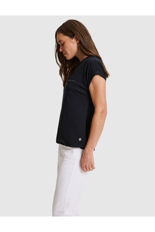 Pierre Cardin Siyah Comfort Fit Basic Tişört 50323602-vr046
