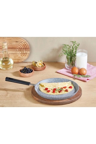 Falez Yanmaz Yapışmaz Krep Tavası 24 Cm
