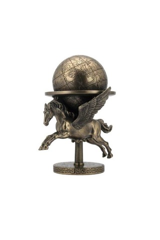 Veronese Bronz Renk Kanatlı Pegasus At Figürü 20cm Veronese Bronz Renk Kanatlı Pegasus At Figürü 20cm