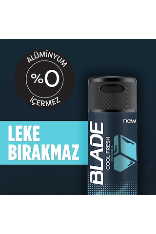 Blade Cool Fresh Erkek Sprey Deodorant 6 x 150 ML