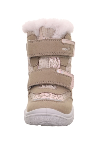 Superfit Crystal Kız Çocuk Su Geçirmez Gore-tex Bot - Bej Leopar 009091-4020