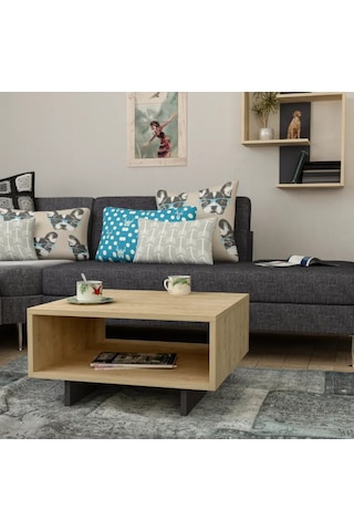 Tdesigno Nes Orta Sehpa-60 Cm Atlantik Çam