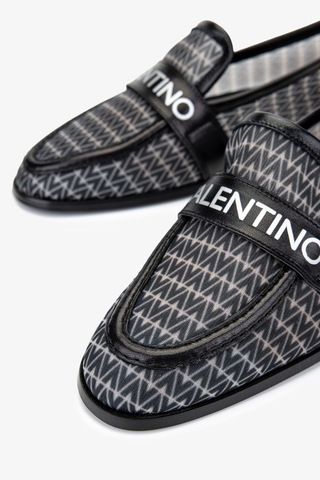 Mario Valentino Kadın Deri & Tekstil Siyah Loafer Ayakkabı 1040 91d2528 Bn Ayk Y25 Black Siyah