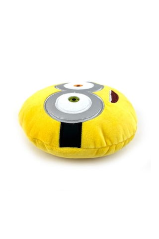Happy Pet Minions Squeaky Head Bob Lisanslı Sesli Peluş Köpek Oyuncağı