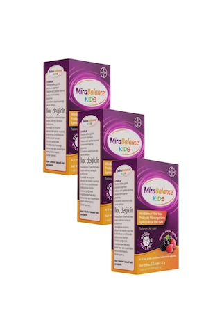 Mirabalance Kids 12 Saşe X 3 Adet