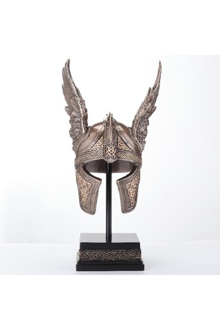 Veronese Koleksiyon Viking Başlık Miğfer Figür 11x24cm