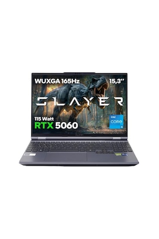 Game Garaj Slayer X5t2-5060 C1 Intel Core İ5 14450hx 16gb Ram 500gb Ssd Rtx5060 15.3" 165hz WUXGA Ips Freedos Gaming Laptop