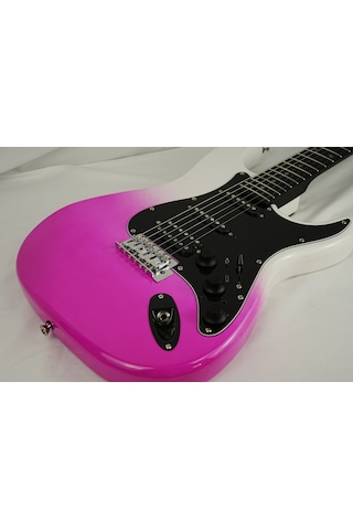 Smıger L-g2 İ6 Wkp Strat Tipi Dahili Efektli Elektro Gitar Whıte Purple