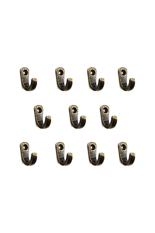 Northcity Tekli Bijuteri, Dekor Askısı - Antik, 100 Adet, 10x18x22 Mm