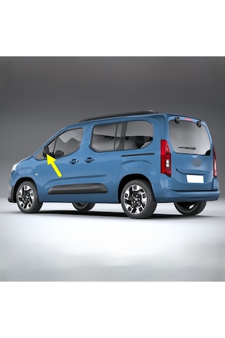 Fiat Doblo 2024-2028 Sol Dış Dikiz Ayna Camı Isıtmalı 155254248