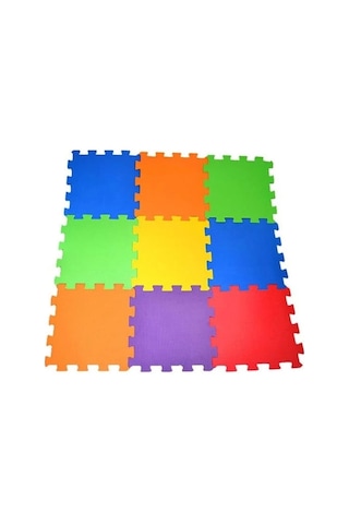 Eva Puzzle Oyun Matı Minder 13mm Düz Desensiz 100x100 Cm 1 Adet Renk Seçiniz