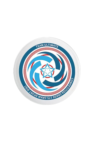 Konesam Yetişkinler İçin 175g Led Işıklı Spor Frisbee - 27.5cm Çaplı Hızlı Dönüşlü Pedisko Mavi Spiral Desenli Outdoor Oyun Eşyası