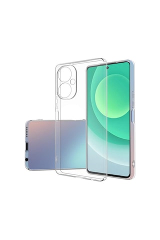 Tecno Spark 9 Pro Kapak Kamera Korumalı Süper Silikon Şeffaf Kılıf