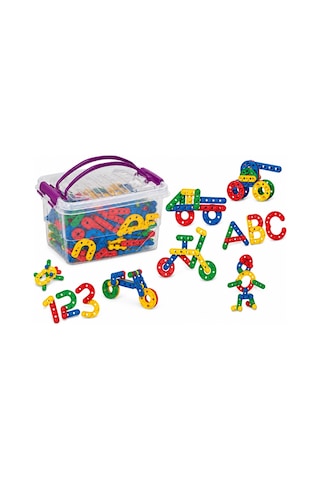 01903 Click Clack 192 Parça Blok Çok Renkli