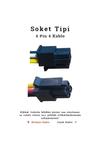 Pil5043C09S Fakir Robert RS 770 5200mAh 14.4V Uyumlu Batarya Robot Süpürge Pili