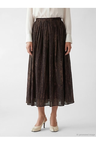 Lcw Modest Kahverengi Etek