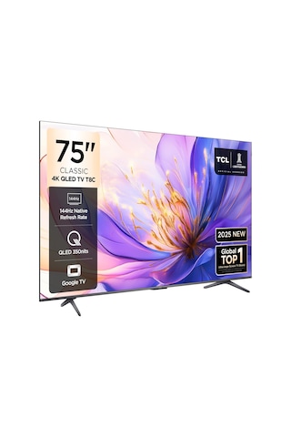 TCL75T8CGTV 4k 75" 144hz Qled Google Tv
