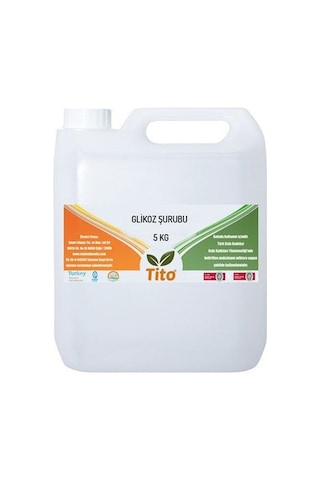 Tito Glikoz Şurubu Mısır Şurubu G40 5 KG
