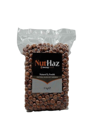 NutHaz Naturel Çiğ İç Fındık 1 KG