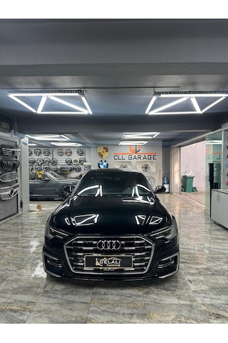 Audi A6 4k 2019 Ve Üzeri Uyumlu S Line Yükseltme Facelift Body Kit Seti Gri Trim -hazır Stok