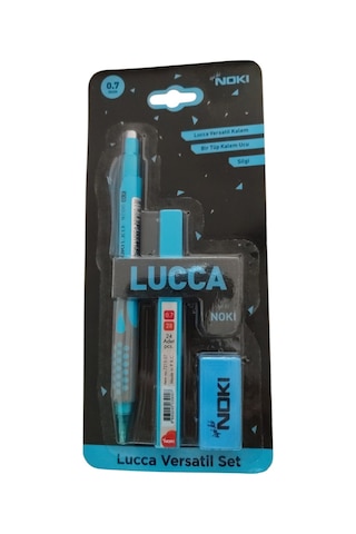 Lucca Mekanik Kurşun Kalem Seti 0.7 Mm Versatil Mavi Renk