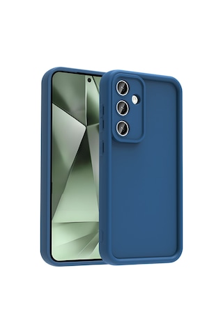 Samsung Uyumlu S25 Fe Kılıf Kamera Korumalı Kalın Silikon Üstün Koruma Erd Koyu Yeşil