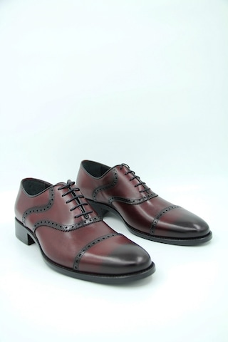 Oggi 013700-4 Erkek Klasik Ayakkabı - Bordo-bordo