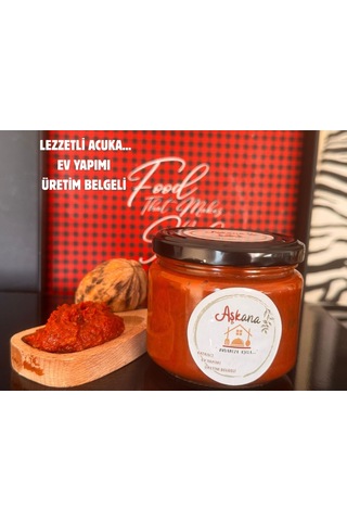 Acuka - Ev Yapımı Ve Üretim Belgeli Lezzetli Kahvaltılık Sos-300 Gr