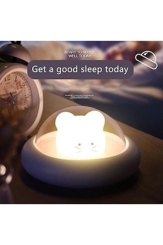 Agoodshop Gece Lambası İle Kardan Adam Hava Nemlendirici Uçucu Yağ Difüzör Usb Mist Maker Noel Hediyes 16renk Şarj Edilebilir