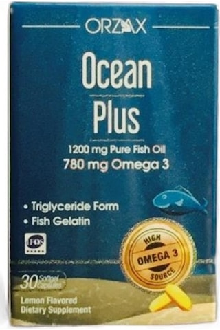 Ocean Plus Balık Yağı Omega3 1200 Mg 30 Softjel Kapsül