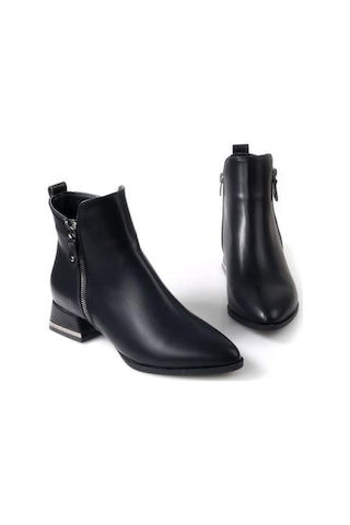 Papuçcity Dnz 03030 Kadın 3,5 Cm Topuklu Bot 001