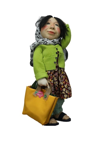 E38 El İşçiliği Sihirbaz Dekor Bebek 51 Cm - 6026